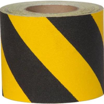 Everything ID Non-Slip Safety Tape – Black & Yellow, High Grit, 5m X 50mm Roll