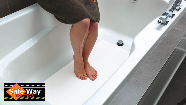 16 X 40 Jessup 4100 Vinyl Anti Slip Non Skid Tub Adhesive Bath Mat – Safe  Way Traction