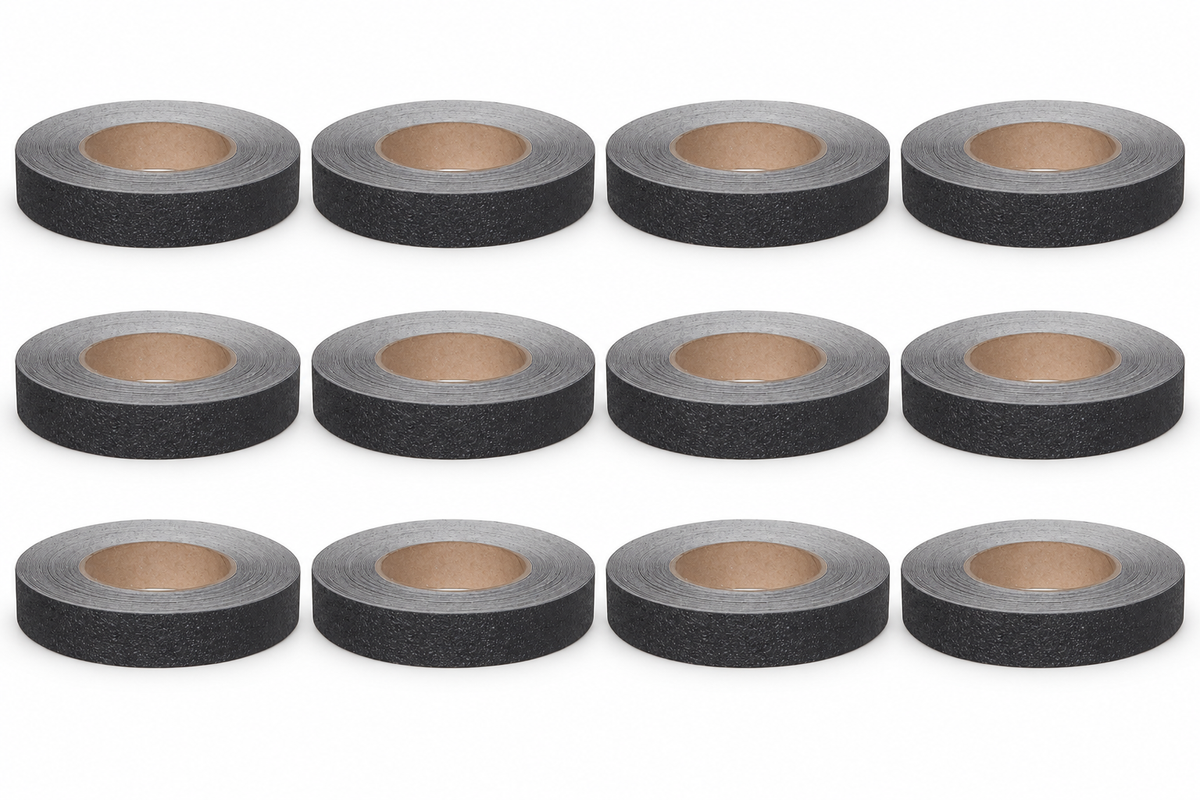 Jessup Safety Track 3510 black anti-slip tape, 1-inch-wide case of 12 rolls