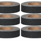 2" X 60' Roll BLACK 80 Grit Non-Slip Abrasive Tape - Case of 6