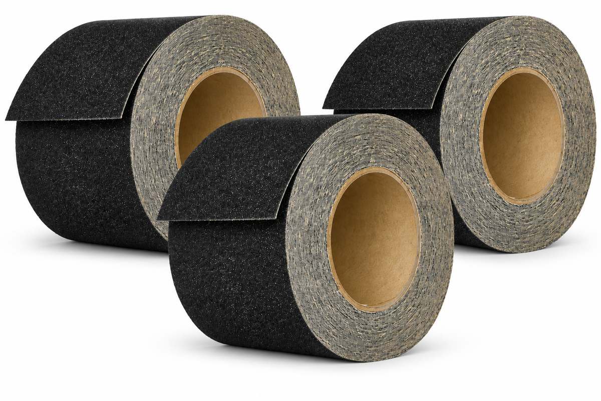 Versatile 80 Grit Rolls Non-Slip Tape BLACK 3100 Series