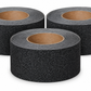 4" X 60' BLACK Heavy Duty (46 Grit) Abrasive Tape - Case of 3 Rolls