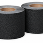 6" X 60' BLACK Heavy Duty (46 Grit) Abrasive Tape - Case of 2 Rolls