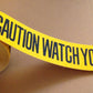 3" X 60' Pkg. of 4 Rolls - CAUTION / WATCH YOUR STEP Abrasive Tape