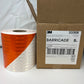 8" x 150' Roll 3M 3336R High Intensity Prismatic Barricade Reflective Sheeting Safety Tape 6" Orange 6" White Alternating Right Slant Stock # 7000129555 UPC # 00051141570518