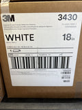 3M Engineer Grade Prismatic Reflective Sheeting 3430, White, 18 in x 150' Roll
