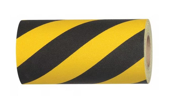 SPECIAL ORDER** Conformable BLACK & YELLOW Abrasive 60 Grit Tape - 5 Day Processing