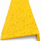 Safety Yellow Fiberglass Stair Nosing, 3″ Wide