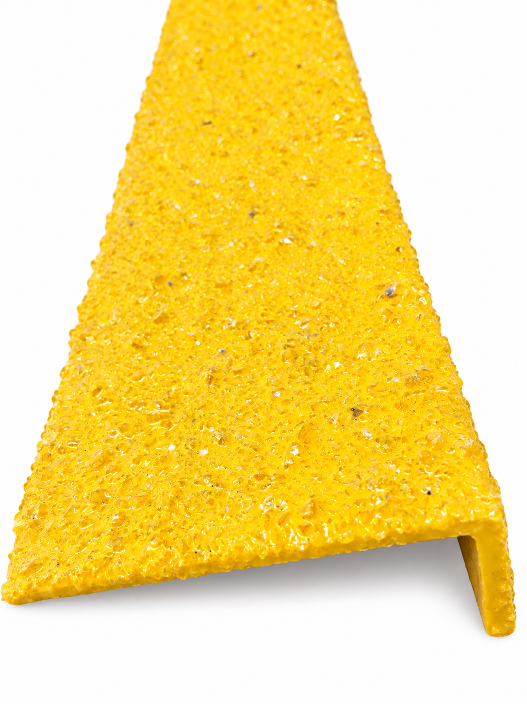 Safety Yellow Fiberglass Stair Nosing, 3″ Wide