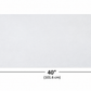 Textured Vinyl Adhesive Bathmat - 16" X 40" WHITE - Case of 6 Mats - BEST SELLER!