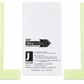 Meets New York City Construction Code MEA No. 239-05-M - 1" x 3" x 9" Set of L & R, GLOW IN THE DARK L Stair Marker with Foam Tape - 100 sets - 5-day processing