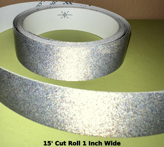 1" x 15' Cut Roll** 3M Scotchlite Reflective Graphic Film 5100R-85, BLACK - Limited Stock