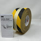 3" X 60' Roll BLACK & YELLOW 3M Abrasive Safety Walk Tape