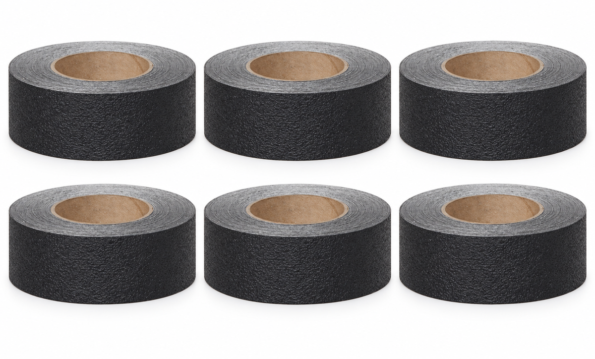 Jessup Safety Track 3510 black anti-slip tape, 2-inch-wide case of 6 rolls