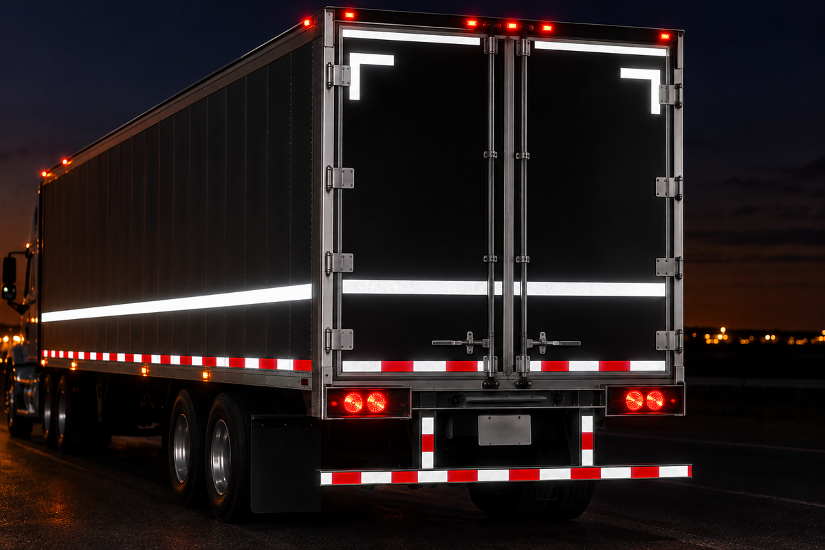 Pkg. of 100 STRIPS - 2" x 12" WHITE 3M DOT Reflective Tape - BACKORDERED Until 10/20