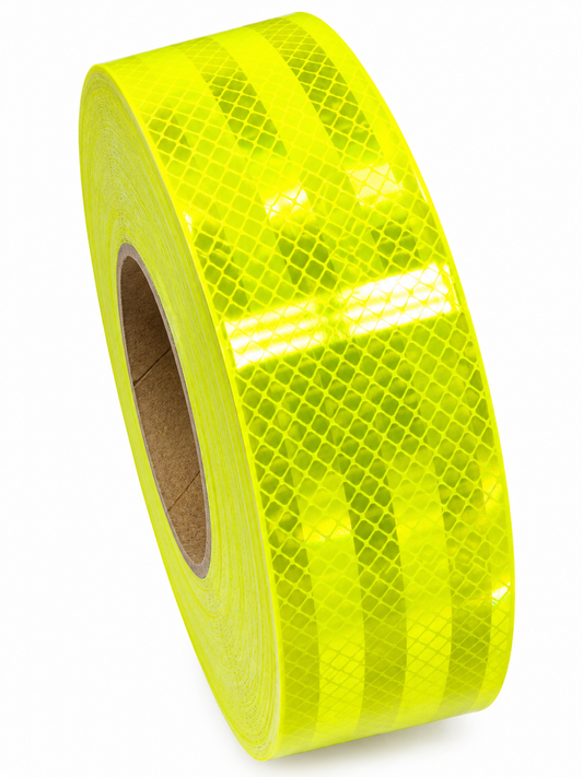 2" x 150' Roll FLUORESCENT YELLOW-GREEN 3M Reflective Tape