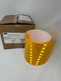 6" x 15' Roll Emergency Vehicle Markings YELLOW 3M Reflective Tape - CONVERTED from a Master Roll - See Image #2