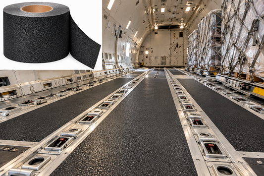 24" X 60' Roll BLACK Abrasive 80 Grit Non-Slip Tape