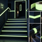 1" Wide x 100 Foot Roll - Meets UL 1994 and New York City Construction Code - GLOW IN THE DARK IBC Printed Safety Tape - For handrail and hazard marking