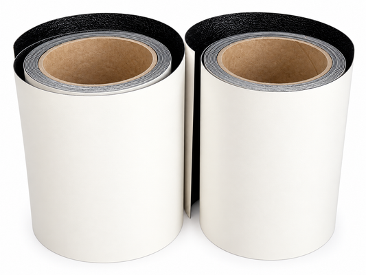SPECIAL OFFER** - Lot of 2 Rolls each 6" x 11' Feet Long - Textured Rubberized Non-Slip Tape - BLACK