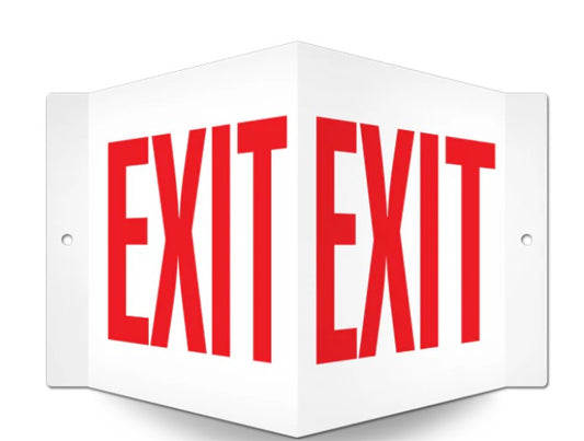 Projected EXIT SIGN PrimeGuard® Egress Marking Projected Safety Sign