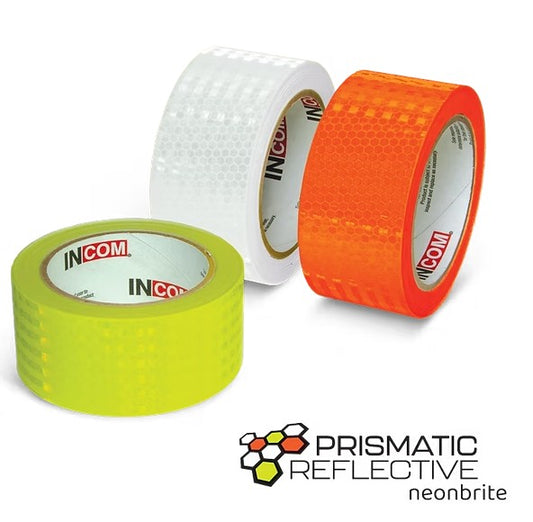 High Level Prismatic Neonbrite Ultre Bright Reflective Tape 2" x 25' Roll