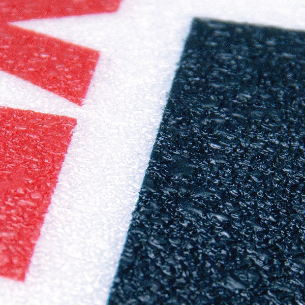 Incom Anti-Slip 6" x 24" Black & Yellow - Watch Your Step Floor Sign - Pkg. of 5