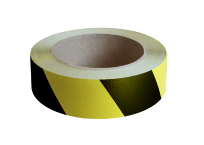 Flex Track® Industrial Anti-Slip Warehouse Marking Tape 4265 BLACK & YELLOW STRIPE - Multiple Options