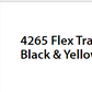 Flex Track® Industrial Anti-Slip Warehouse Marking Tape 4265 BLACK & YELLOW STRIPE - Multiple Options