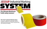 Flex Track® Industrial Anti-Slip Warehouse Marking Tape 4230 Yellow - Multiple Options