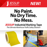 Flex Track® Industrial Anti-Slip Warehouse Marking Tape 4230 Yellow - Multiple Options