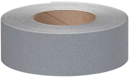 GRAY Resilient Rubberized Textured (NO GRIT) Vinyl Non-Slip Tape