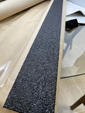 Lot of 14 Non-Slip Fiberglass Safety Deck Strips BLACK - 2" Wide x 36" Long - See Description for Technical Information