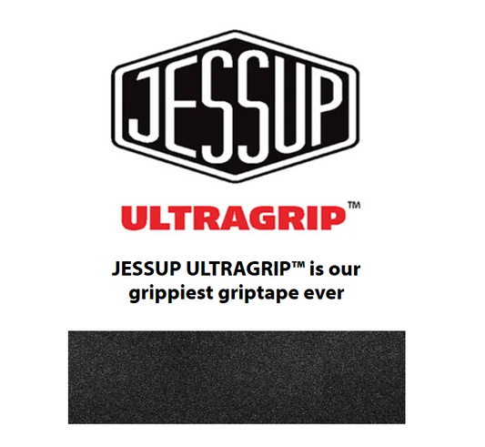 9" X 33" Jessup UltraGrip Skateboard Griptape - Pkg. of 100 Sheets