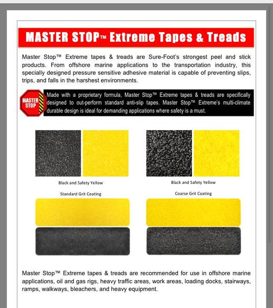 Heavy Duty Extreme Adhesive Non-Skid STEP TREADS