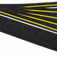 6" x 24" BLACK with GLOW & REFLECTIVE Stripes - Pkg. of 24 Non-Skid STEP TREADS