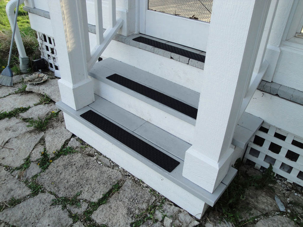 Custom MADE TO ORDER - Non-slip Deck, Step & Walkway Strips - BLACK