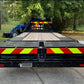 SPECIAL OFFER** Lot of 3 Rolls - V98 Conformable Pre-Striped Chevron Fluorescent Lime / Red Reflective Tape