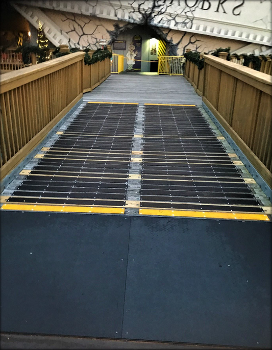 Custom MADE TO ORDER - Non-slip Deck, Step & Walkway Strips - BLACK