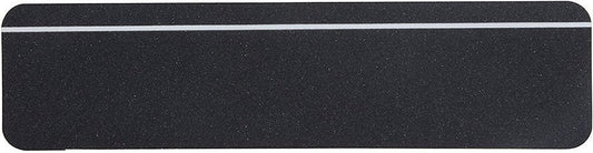 6" X 24" BLACK with GLOW Stripe 80 Grit Non-Slip Abrasive Tread - Case of 24