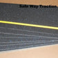 Pkg. of 24 - 6" X 24" BLACK with REFLECTIVE Stripe 80 Grit Non-Slip STEP Tread