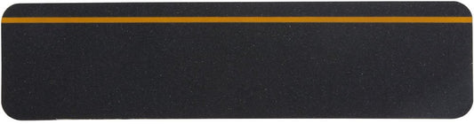 Pkg. of 24 - 6" X 24" BLACK with REFLECTIVE Stripe 80 Grit Non-Slip STEP Tread