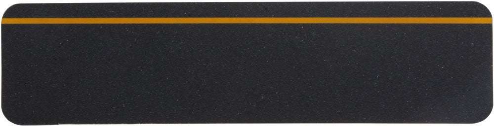 Pkg. of 48 STEP Treads - Jessup 80 Grit 6" X 24" BLACK with REFLECTIVE Stripe Abrasive Tape