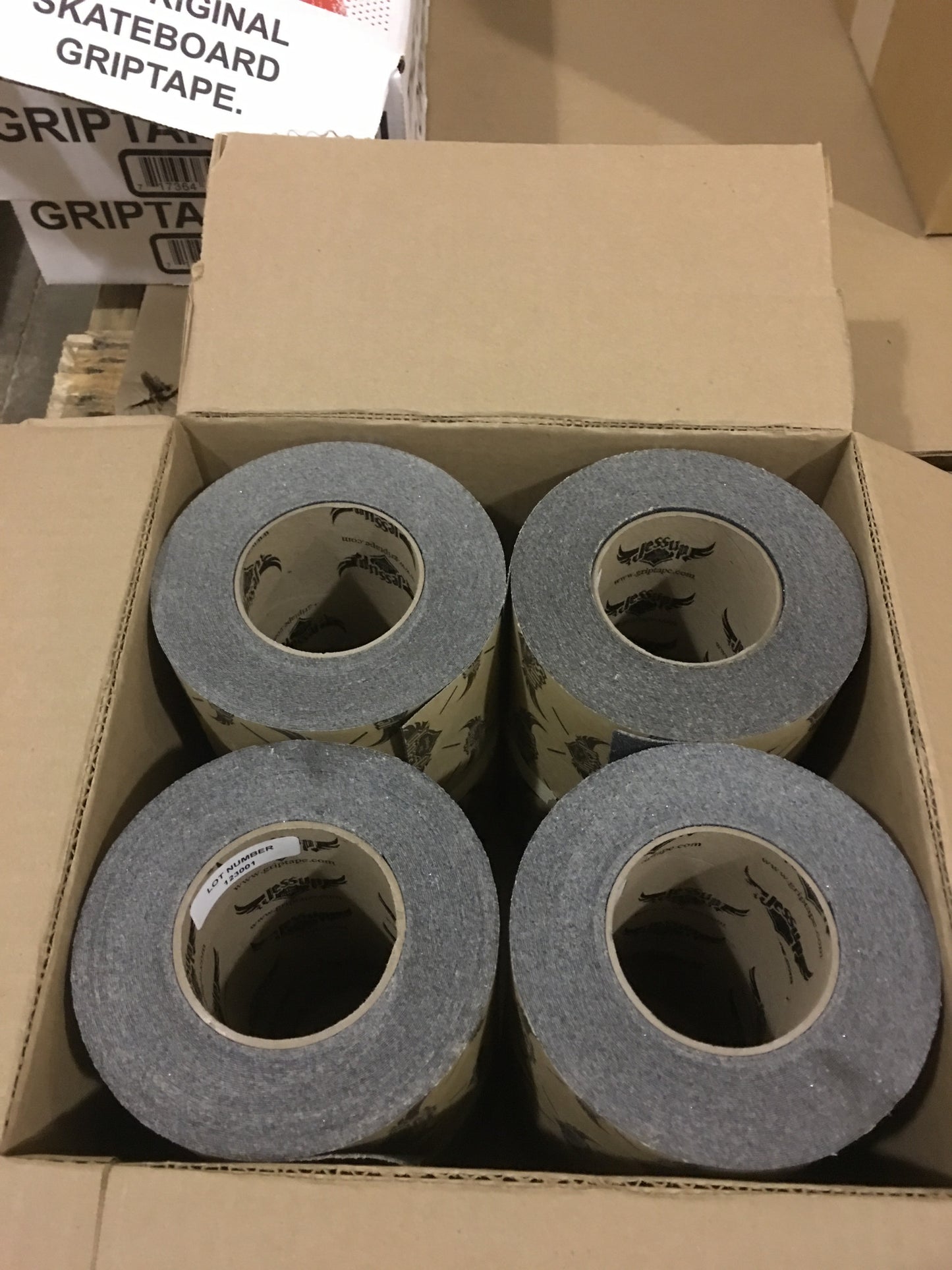 BULK SAVINGS - Pkg. of 4 Rolls - 9" X 60' Jessup Skateboard Griptape 3100-9x60-SB