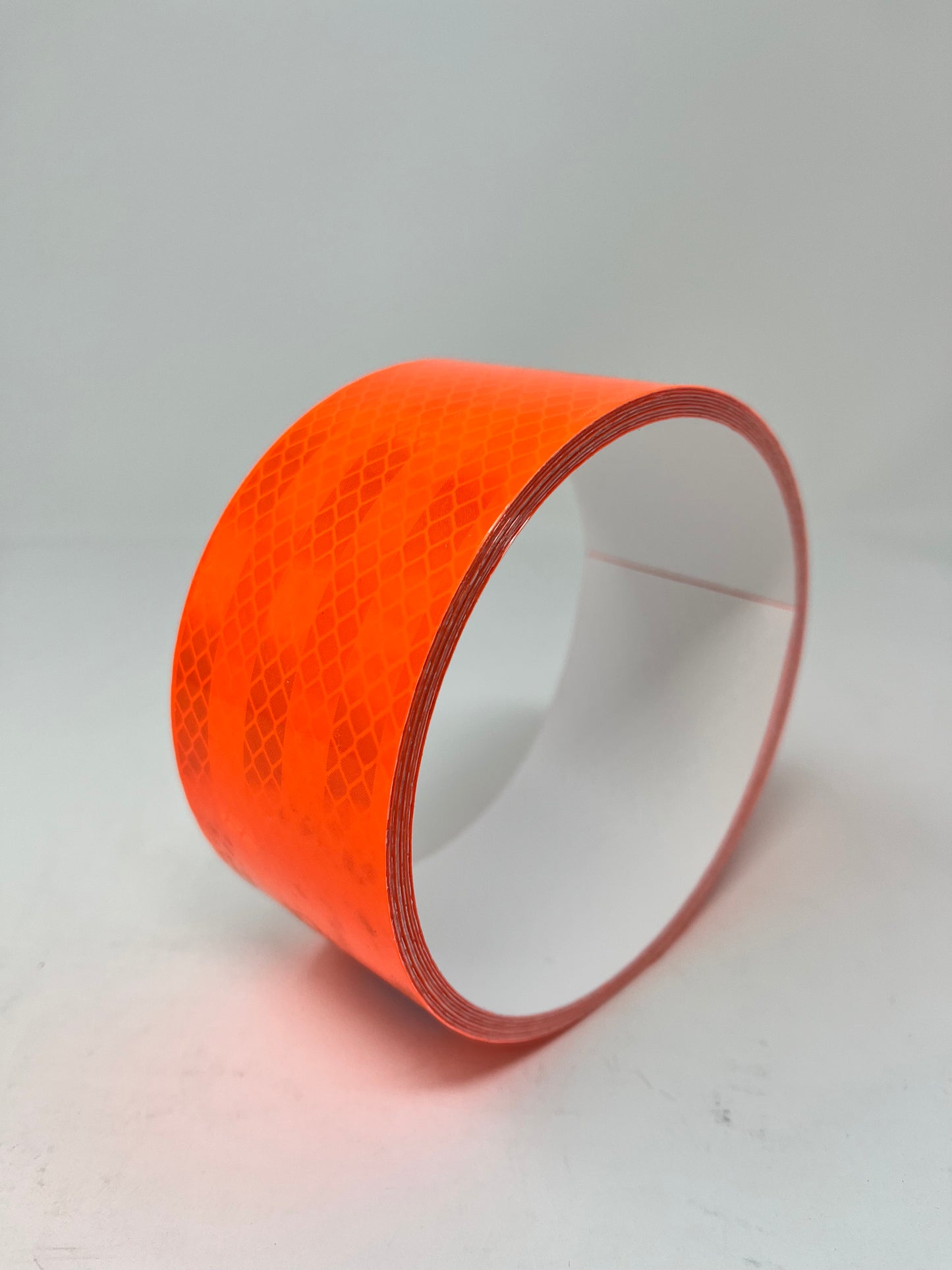 Partial Cut Roll 2" x 10' Feet 3M Reflective Tape Work Zone Sheeting Fluorescent Orange 3924S