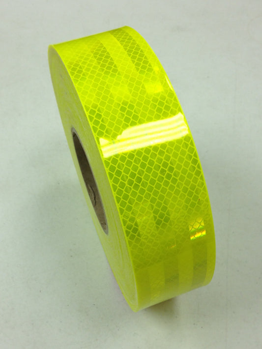 2" x 150' Roll FLUORESCENT YELLOW-GREEN 3M Reflective Tape