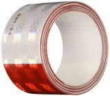 3M DOT Diamond Grade Reflective Conspicuity Tape (PN67535) - 2" x 150' Foot Roll 6” RED / 6” WHITE Pattern