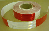 3M DOT Diamond Grade Reflective Conspicuity Tape (PN67535) - 2" x 150' Foot Roll 6” RED / 6” WHITE Pattern