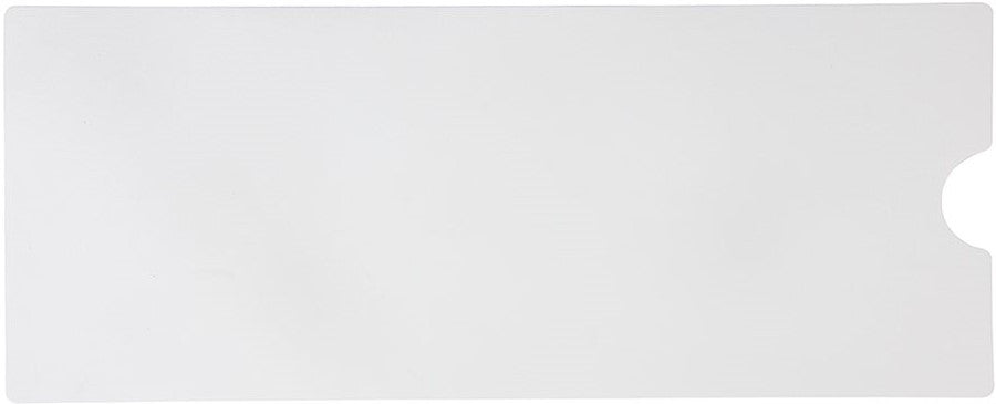 16" x 40" Fine Textured Adhesive Bathmat WHITE