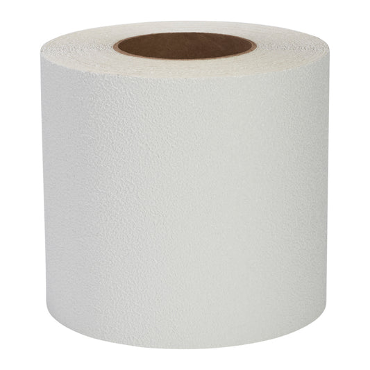 6" X 10' Roll Vinyl Coarse Non-Slip Tape White